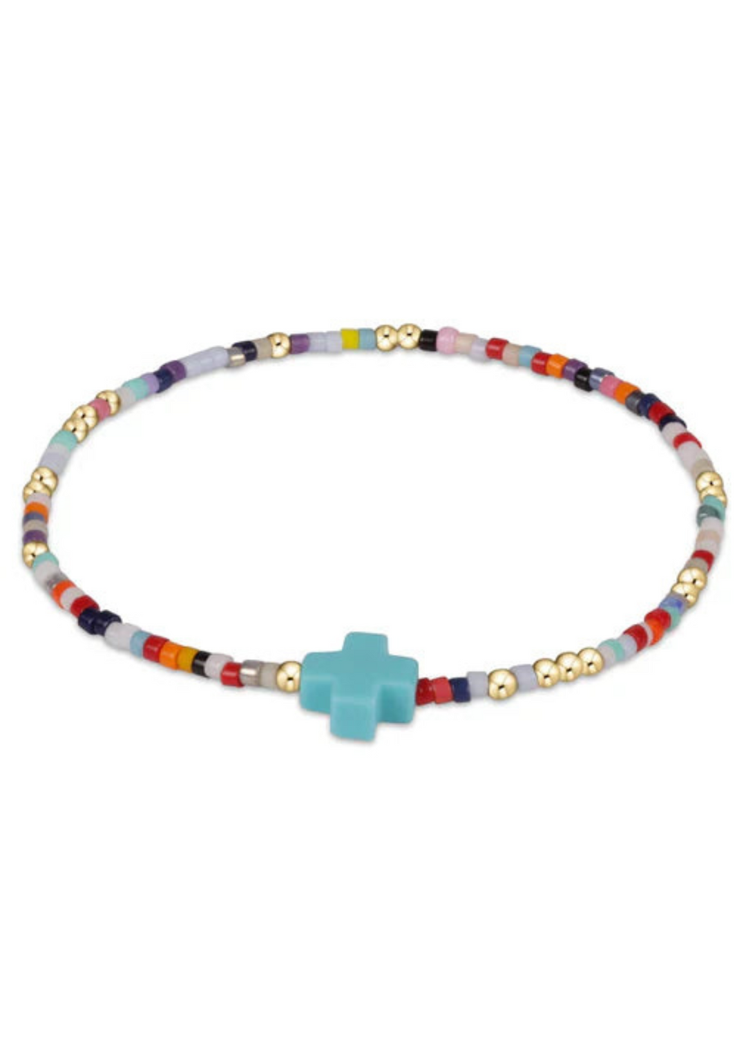 Hope Unwritten Signature Cross Bracelet - Hot Mess