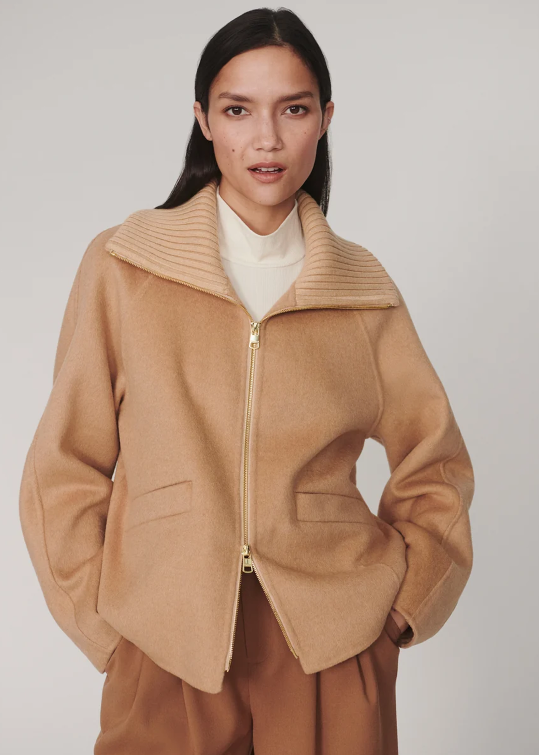 Varley Darnley Short Jacket - Candied Ginger