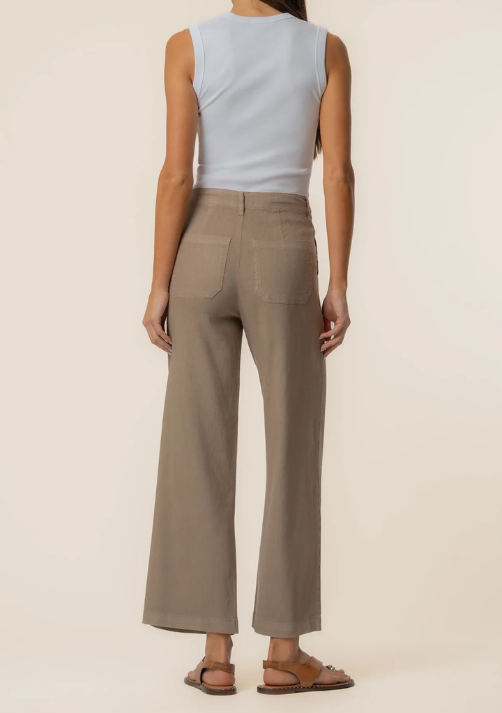 Kut From the Kloth Topaz Linen Wide Leg Pants