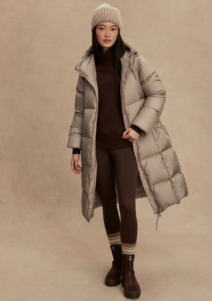 Varley Katya Long Down Puffer Coat