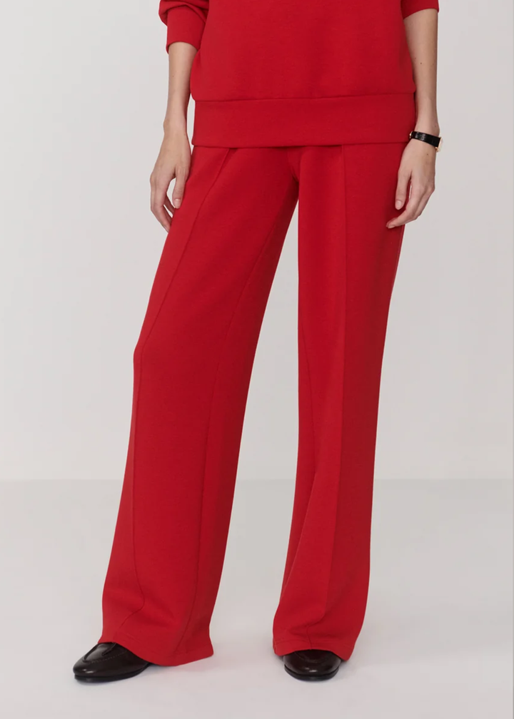 Varley The Wide Leg Pant 30" - Red Marl