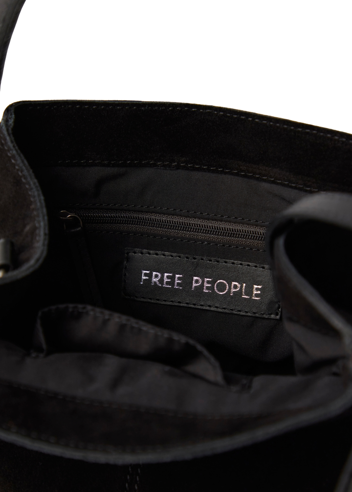 Free People Barlow Bucket Bag - Black