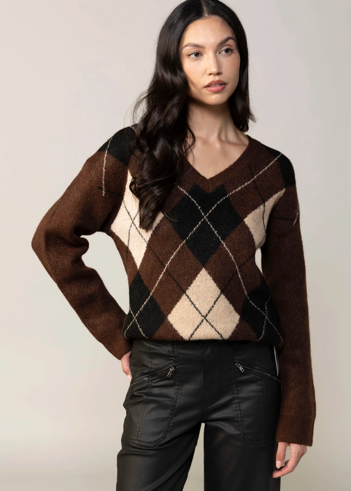 Kut from the Kloth ￼Kimberly Argyle Sweater