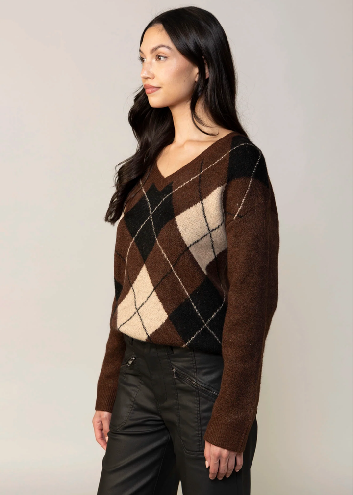 Kut from the Kloth ￼Kimberly Argyle Sweater