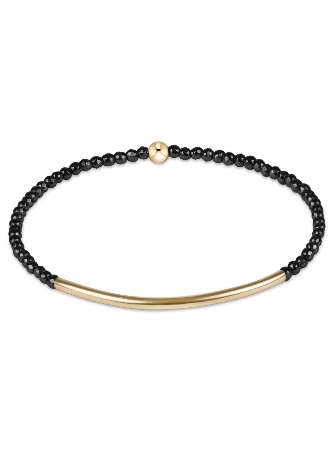 enewton Designs Bliss Bar Gold 2mm Faceted Hematite Bracelet