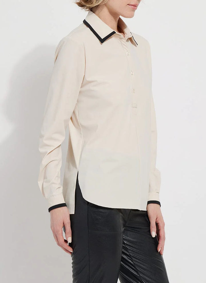 Diana Shirt with Contrast Trim