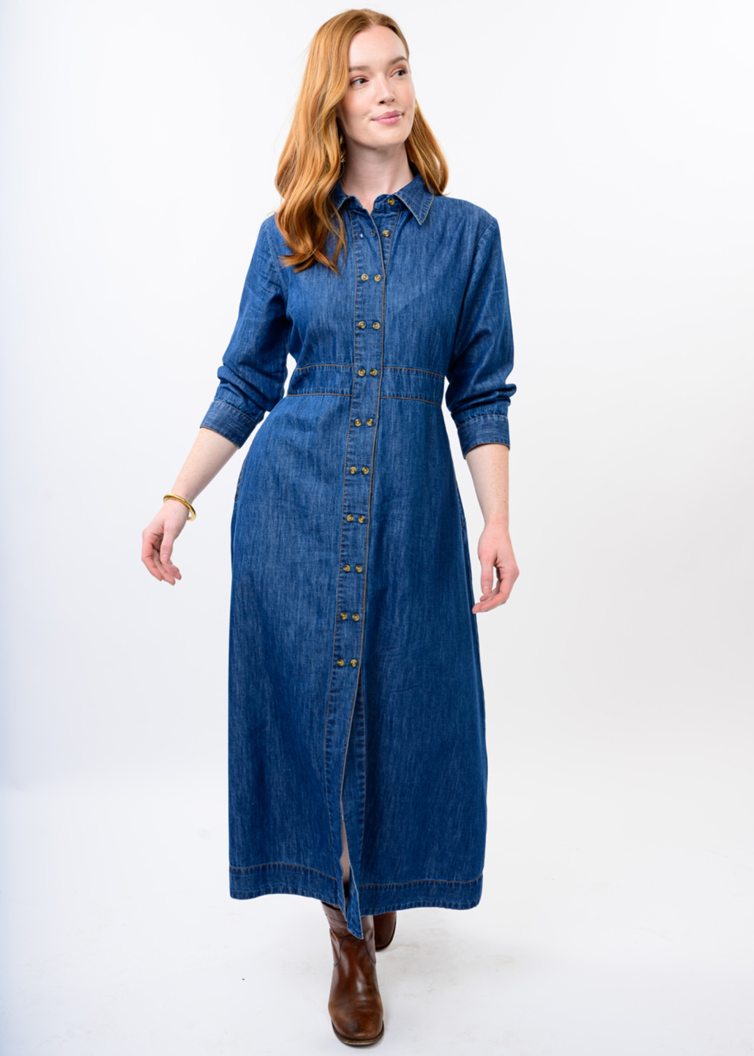Uncle Frank Indigo Denim Dress