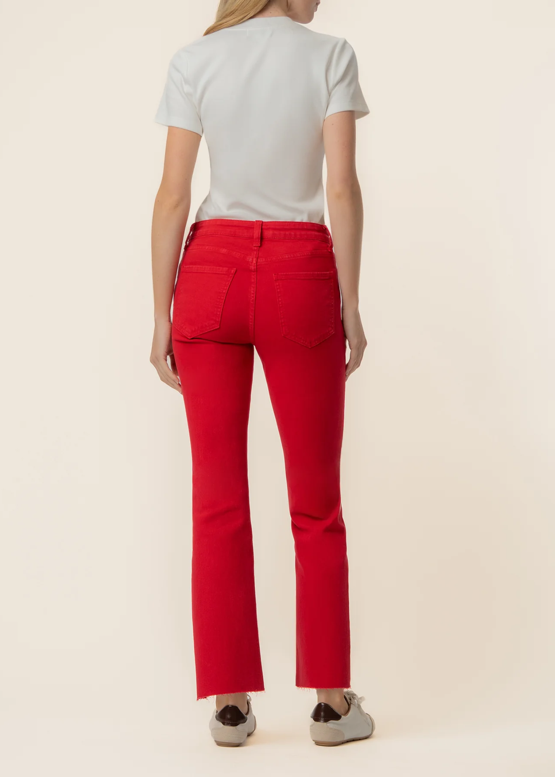 Kut From the Kloth Meg Wide Leg Jeans - Ruby Red