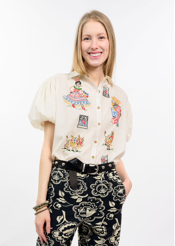 Sister Mary Flamenco Top