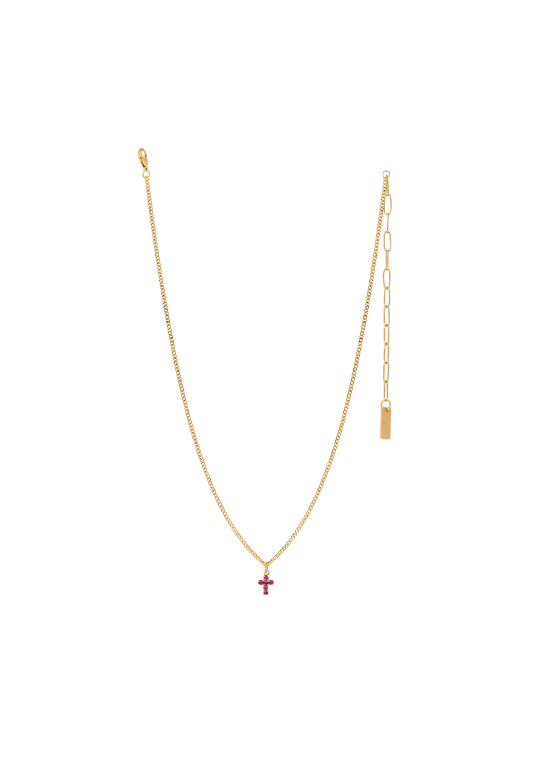 Tova Single Mini Cross Necklace