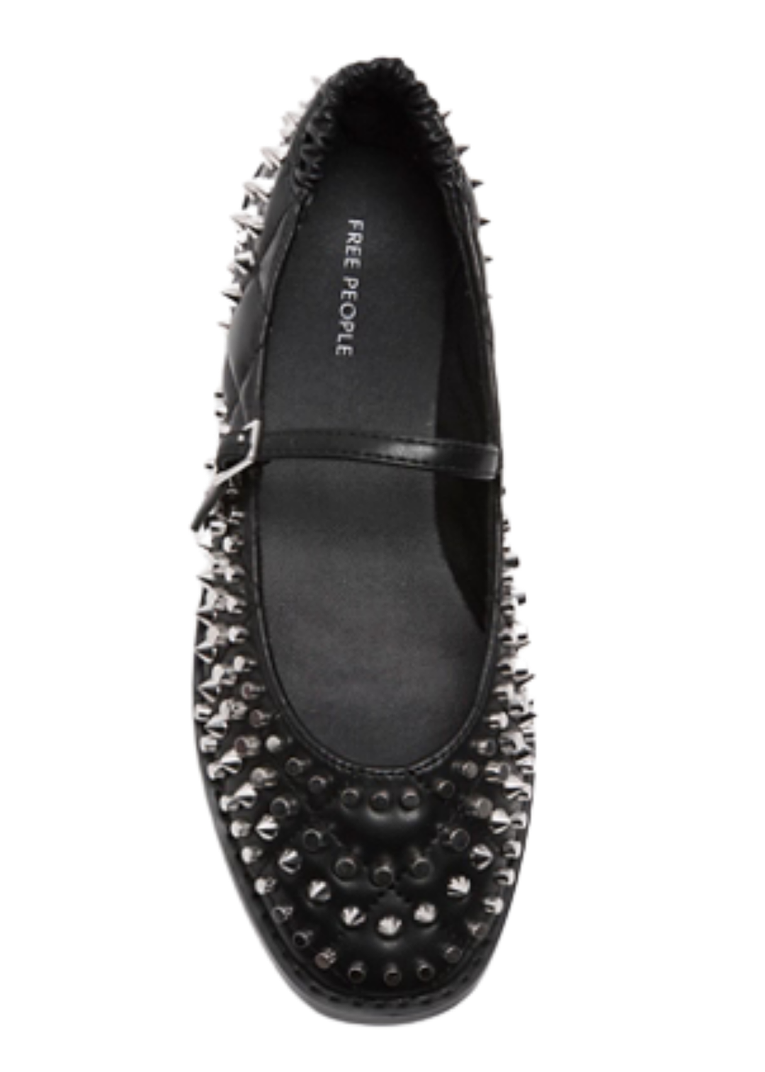 Free People Mirrorball Studded Mary Janes
