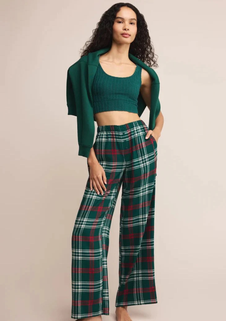 Z Supply Hangout Plaid Pant