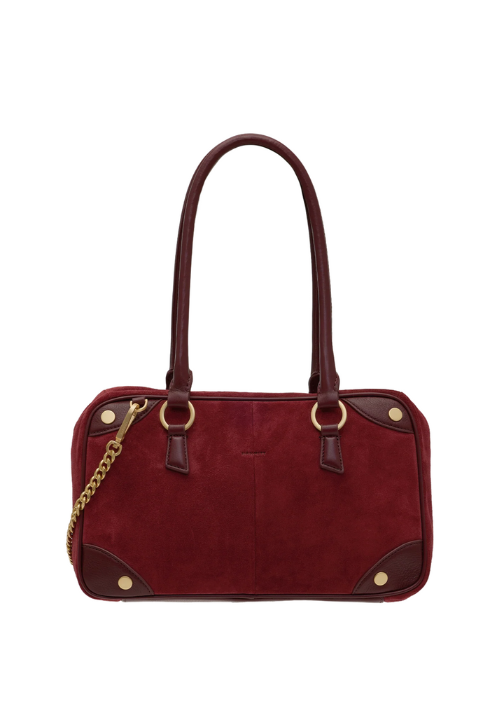 Hammitt Meredith Medium Handbag - Cherrywood Pebble/Brushed Gold