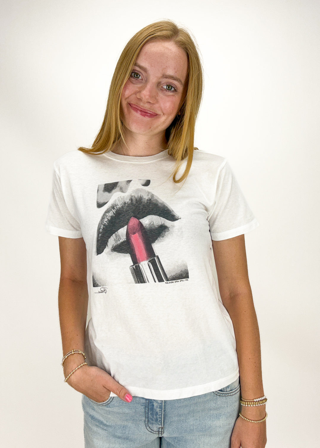 CPRESS Studio My Lips Are Sealed Mushie Tee