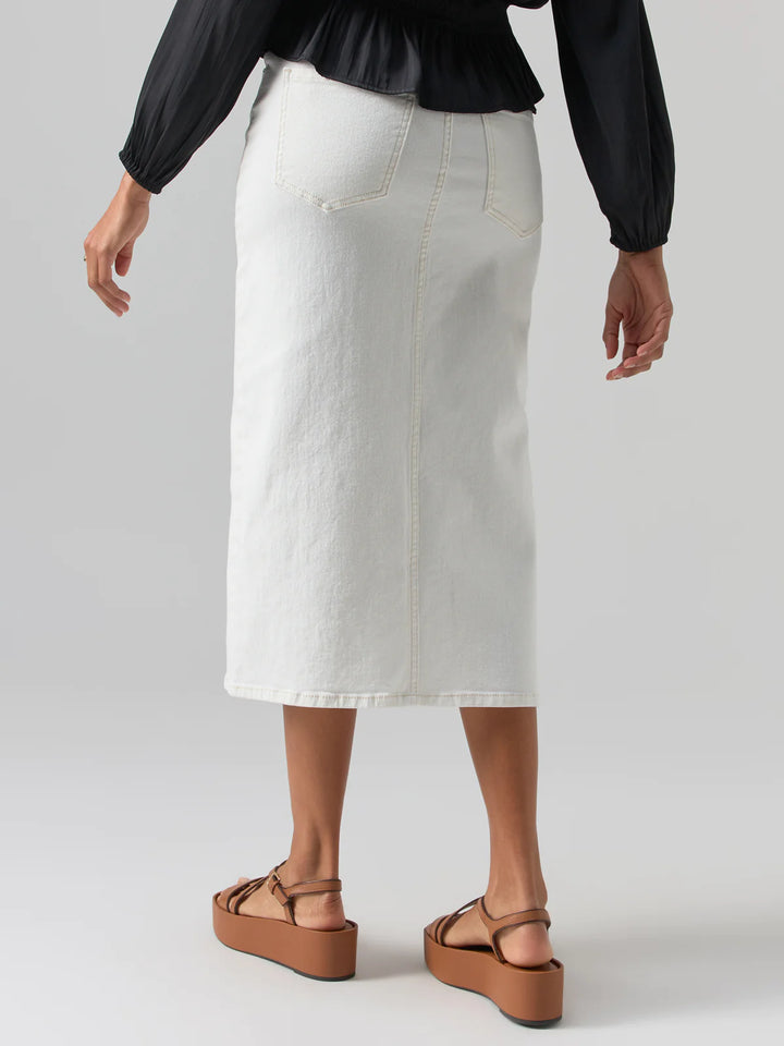 Sanctuary Clothing Denim Midi Skirt