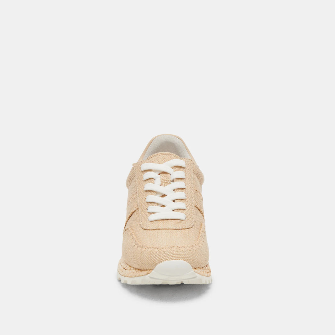 Dolce Vita Ayita Sneakers in Lt Natural Raffia