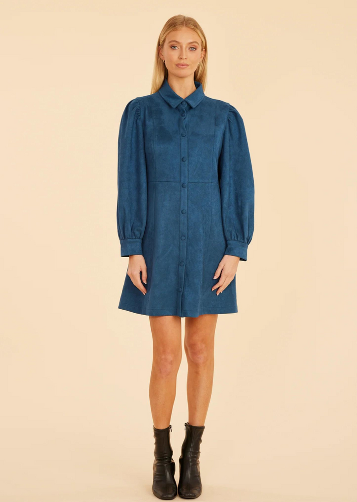 Nancy Faux Suede Dress