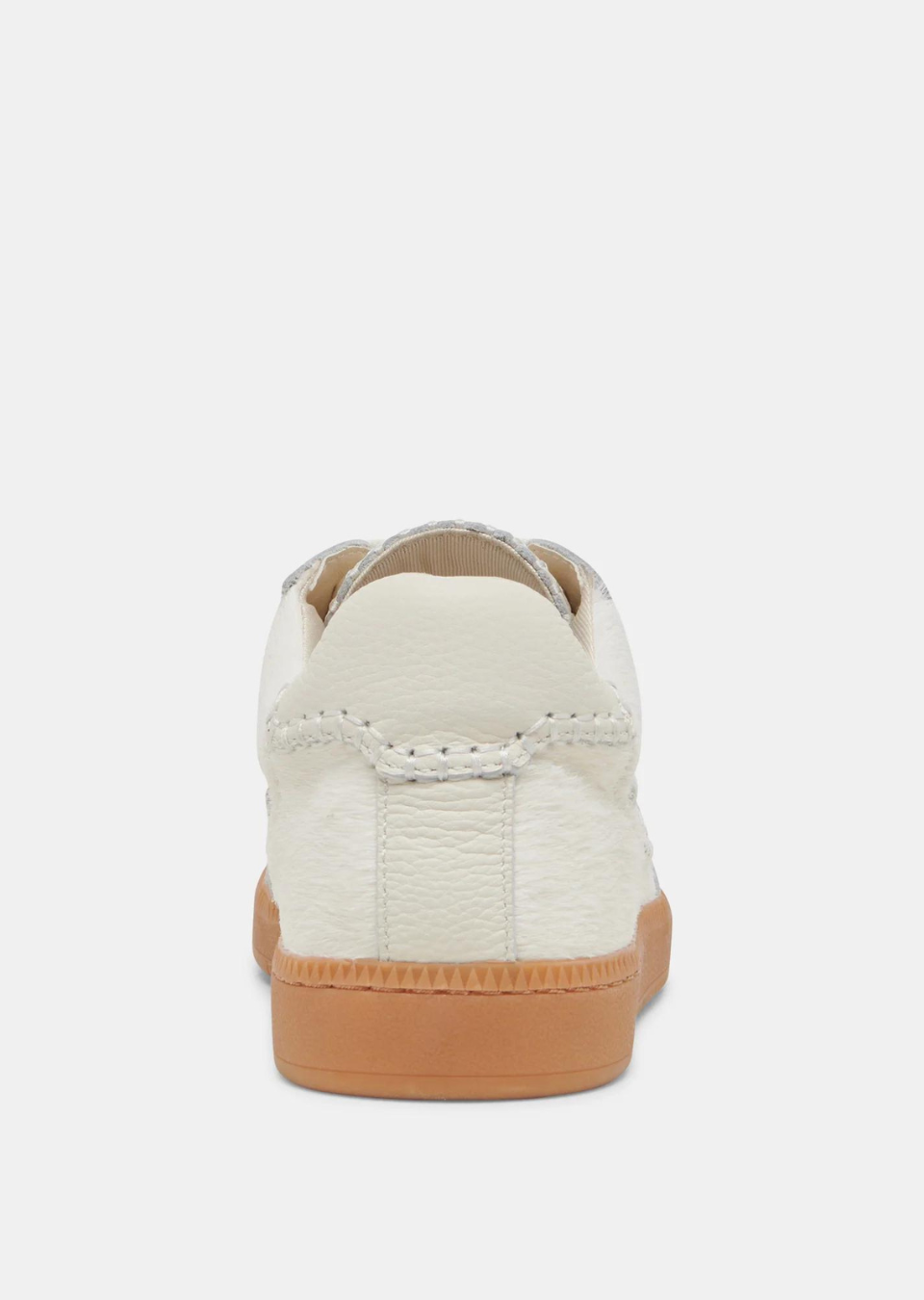 Dolce Vita Notice Stitch Sneaker in Ivory Calf Hair