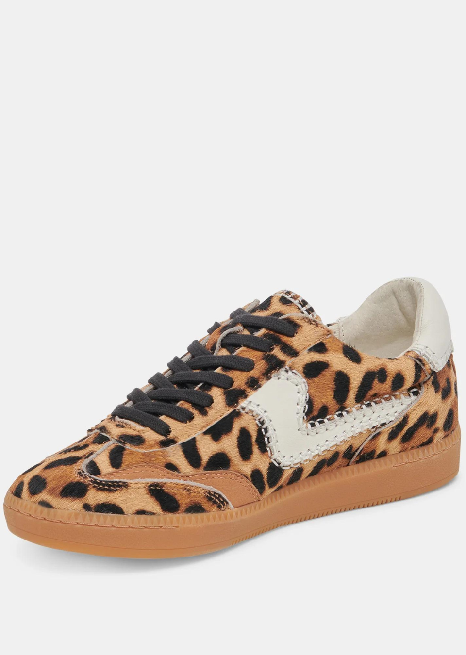 Dolce Vita Notice Stitch Sneaker in Leopard Calf Hair