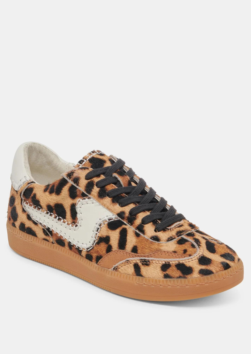 Dolce Vita Notice Stitch Sneaker in Leopard Calf Hair