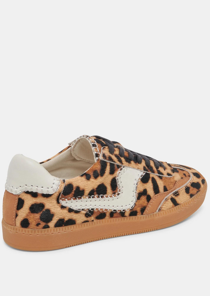 Dolce Vita Notice Stitch Sneaker in Leopard Calf Hair