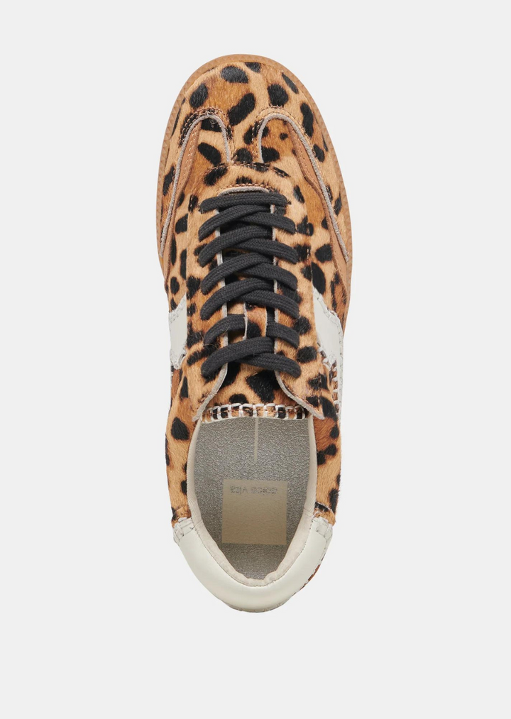 Dolce Vita Notice Stitch Sneaker in Leopard Calf Hair