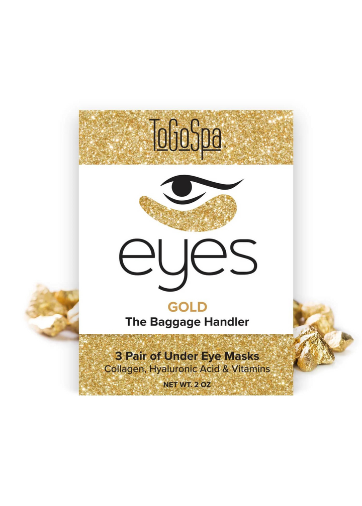 EYES Eye Mask in Gold