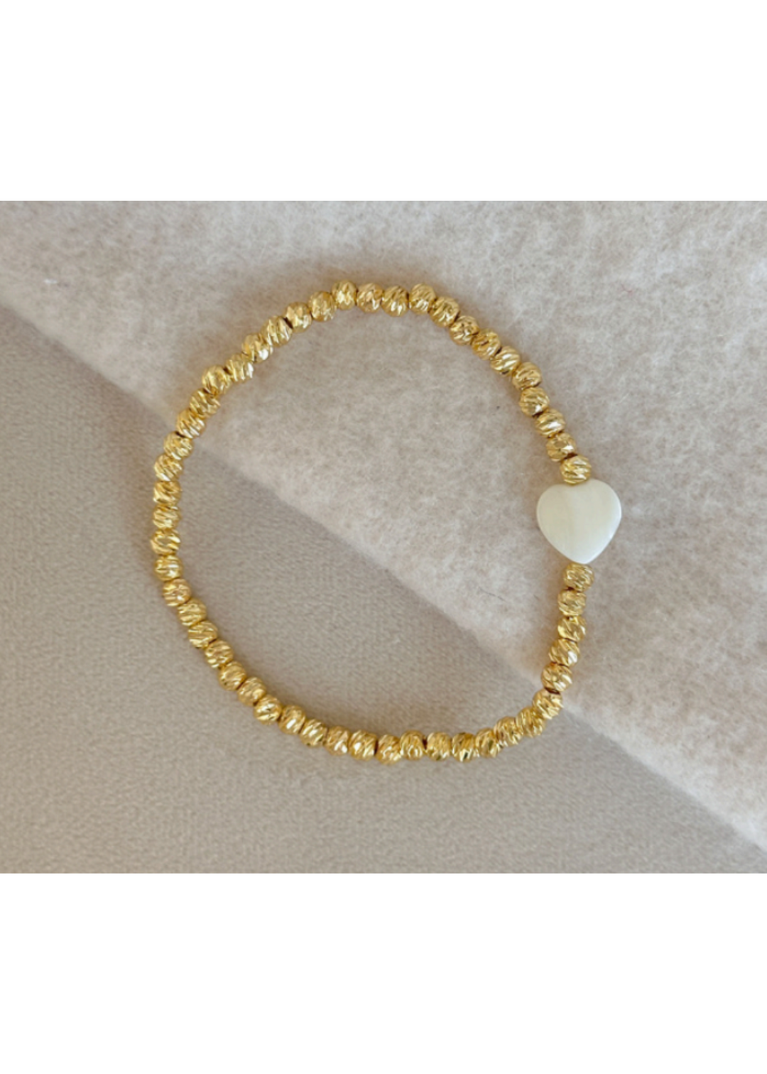 Easton Elle Beam Stretch Heart Bracelet