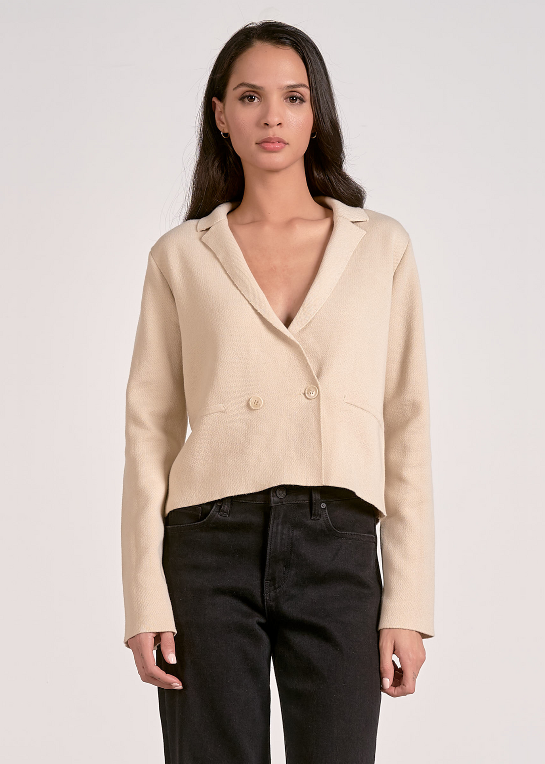 Elan Mallory Sweater in Natural