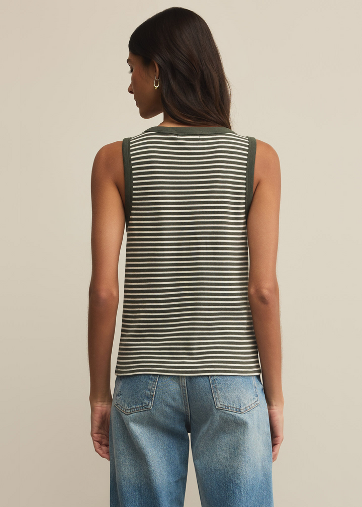 Z Supply Elin Stripe Rib Tank