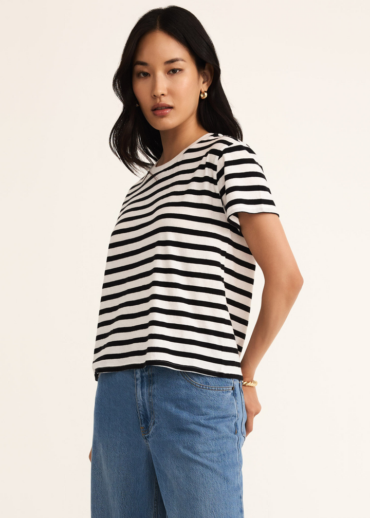 Z Supply Go To Stripe Tee