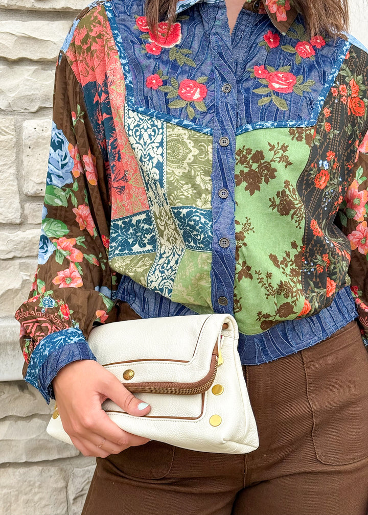 Martha Embroidered Button Down
