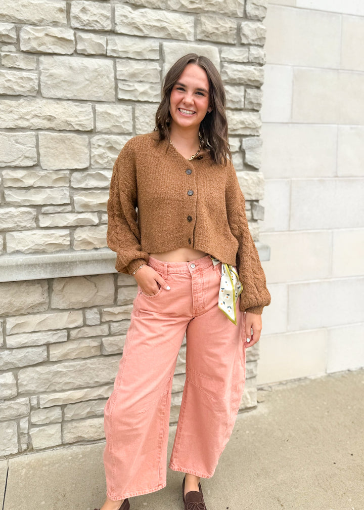 Free People Good Luck Mid Rise Barrel Jeans