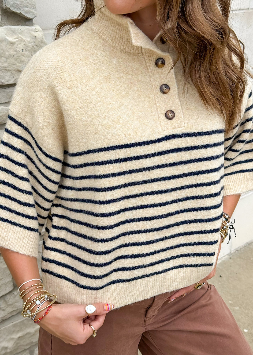 Hadley Sweater - Ecru