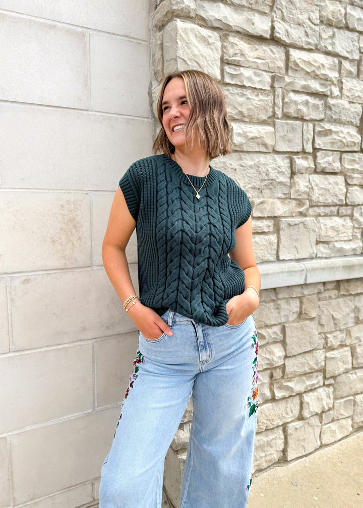 Varley Pixie Relaxed Knit Tank - Ponderosa Pine