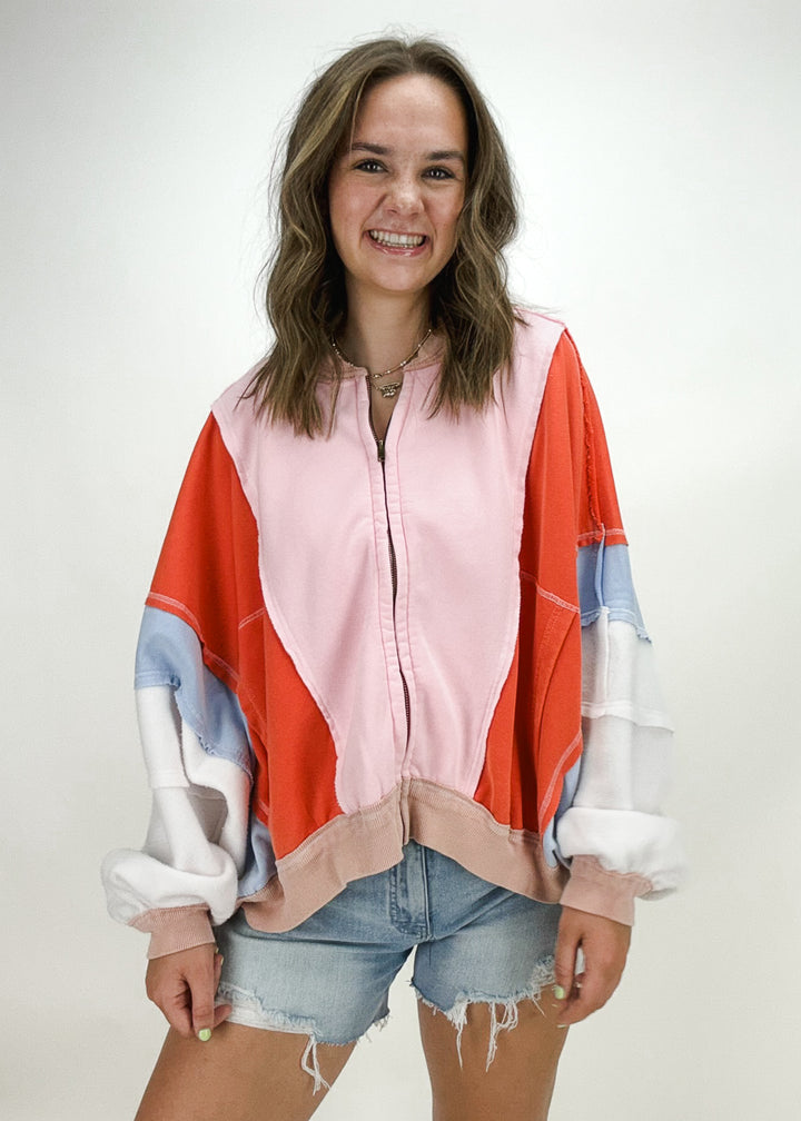 Phoebe Color Block Jacket