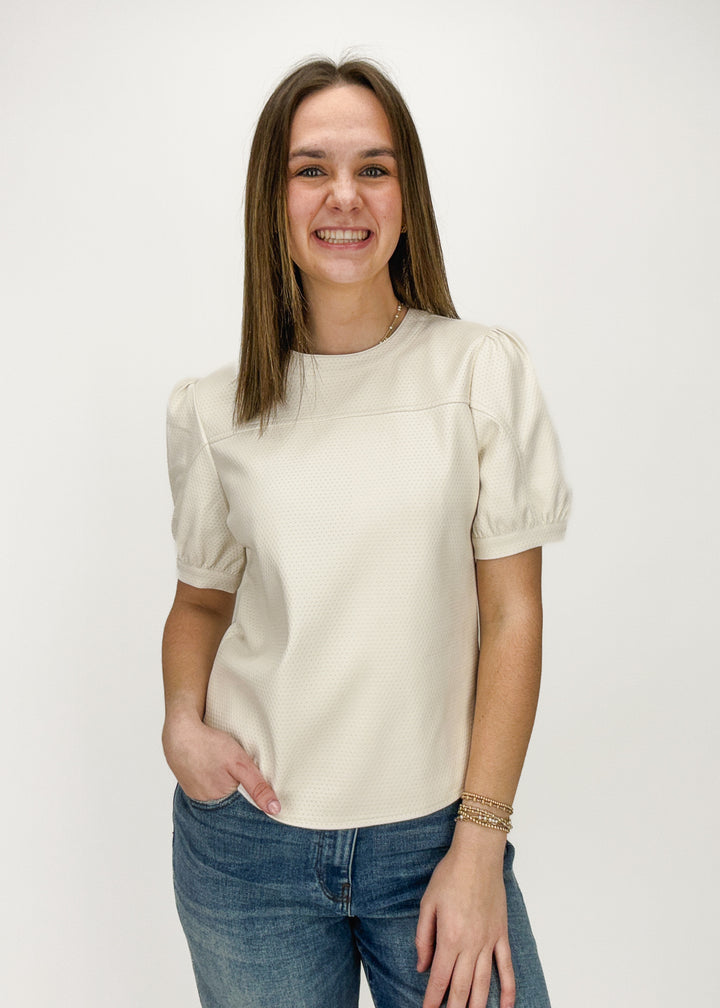Dolce Cabo Alexis Puff Sleeve Top