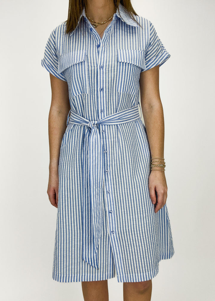 Dolce Cabo Lila Striped Dress
