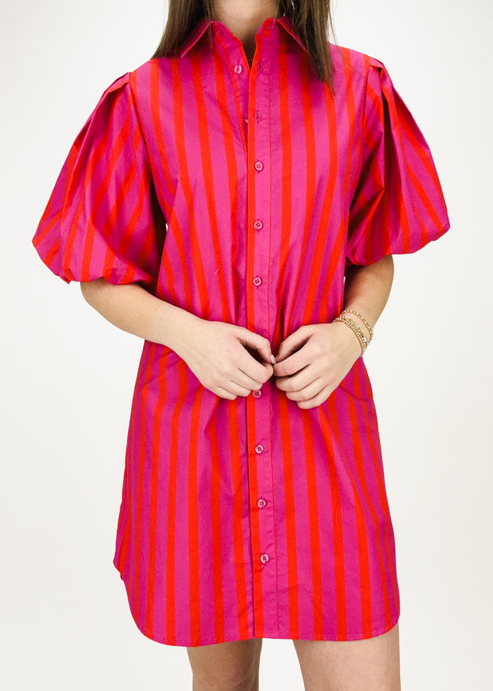 Dolce Cabo Karli Puff Sleeve Dress