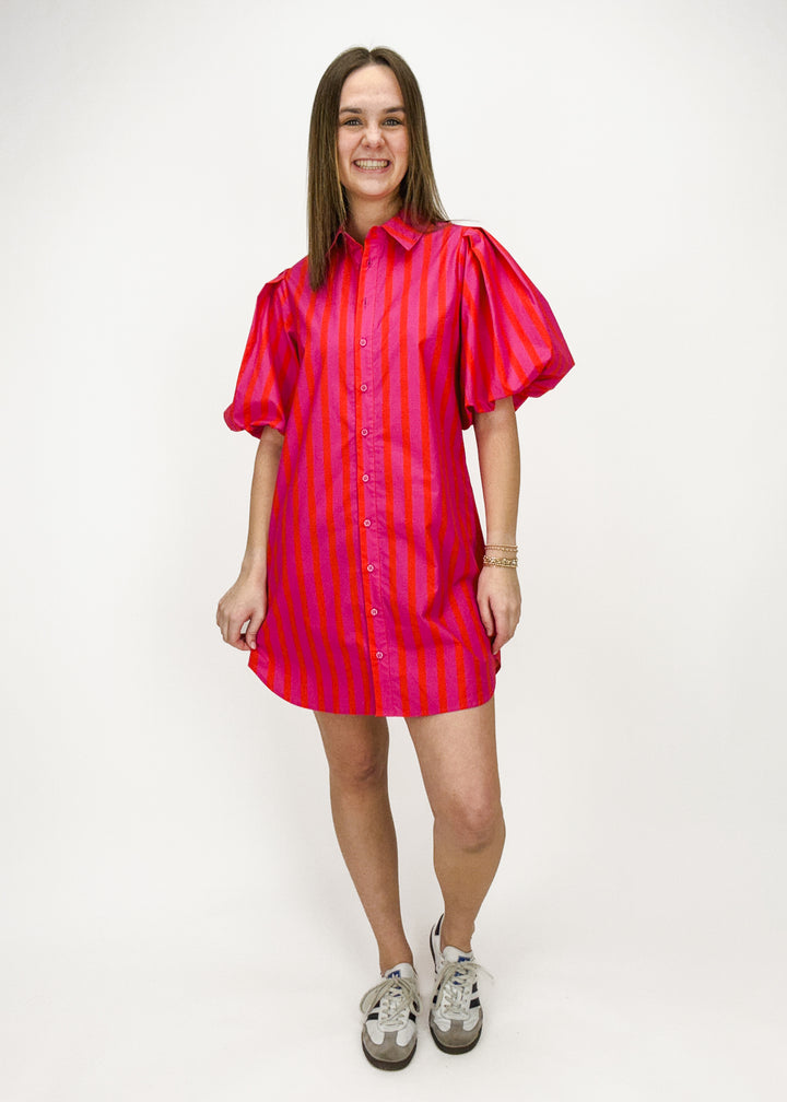 Dolce Cabo Karli Puff Sleeve Dress