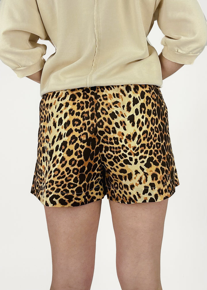 Jasmine Leopard Print Shorts