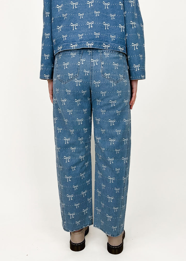Presley Ribbon Barrel Jeans