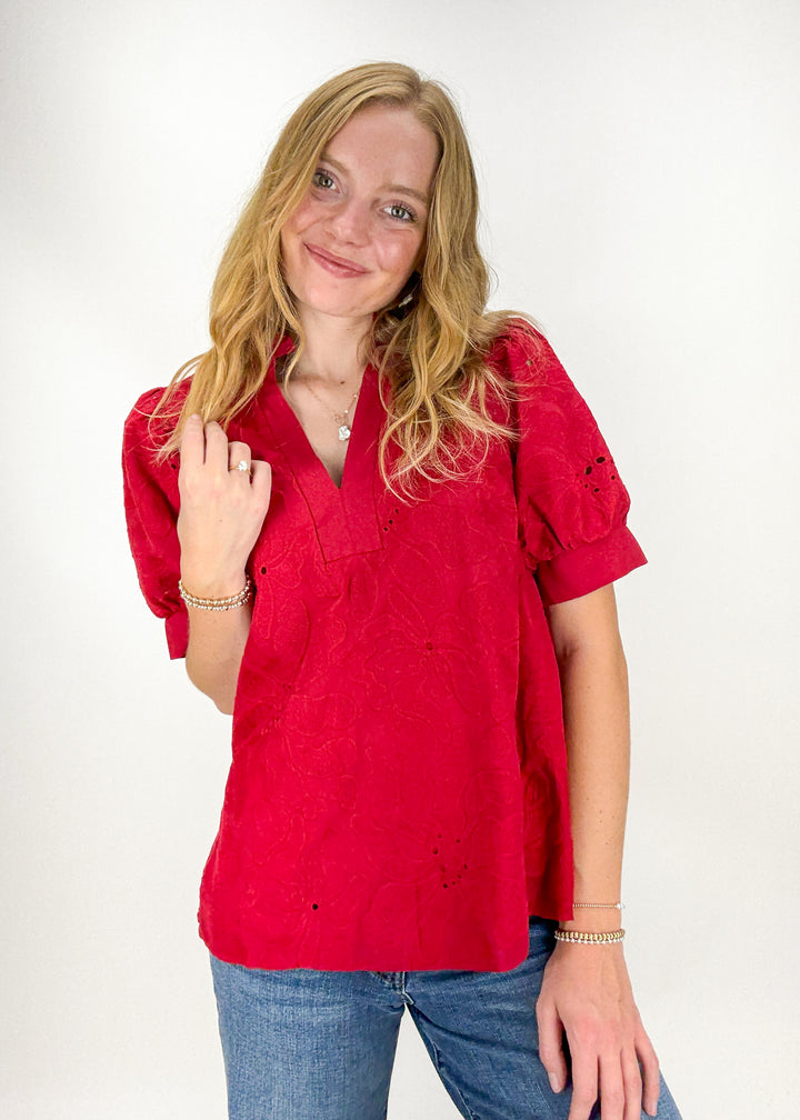 Abbey Floral Top
