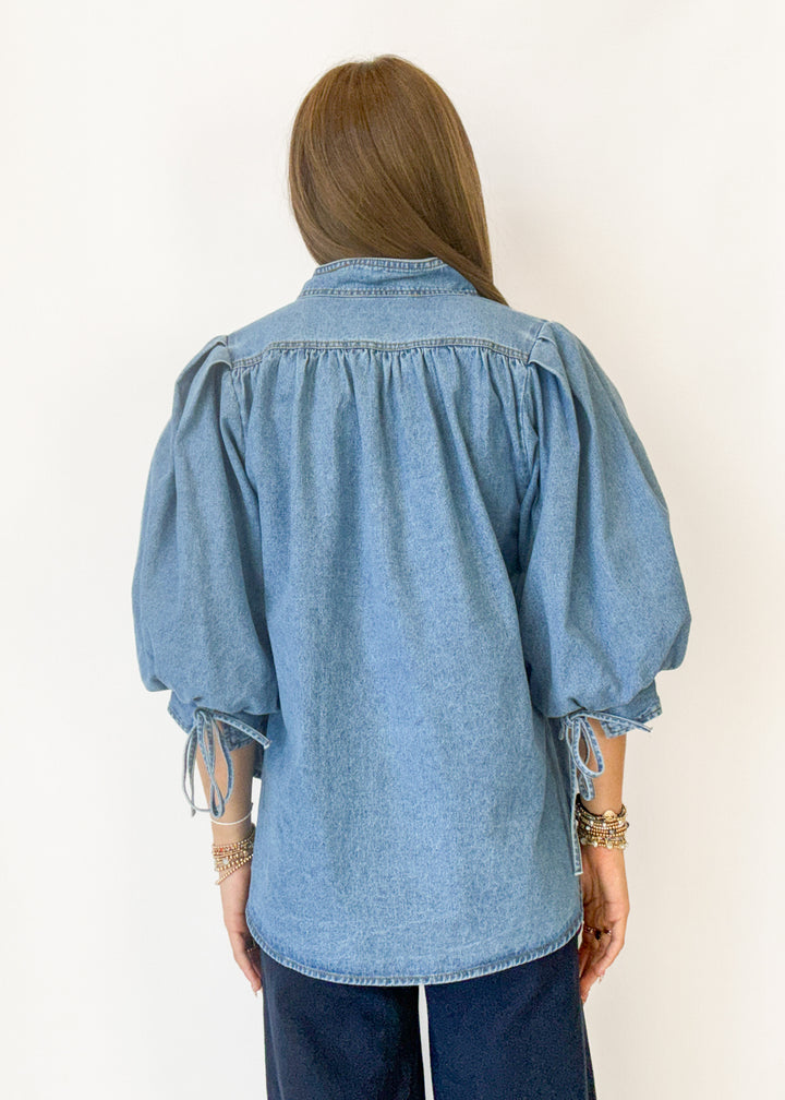 Diana Denim Top