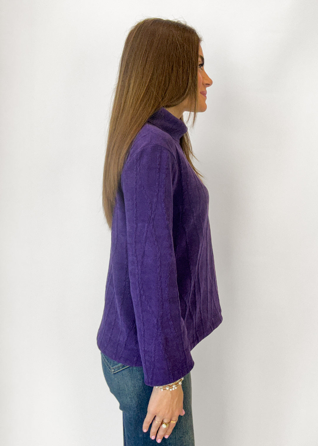 Sophia Side Button Top