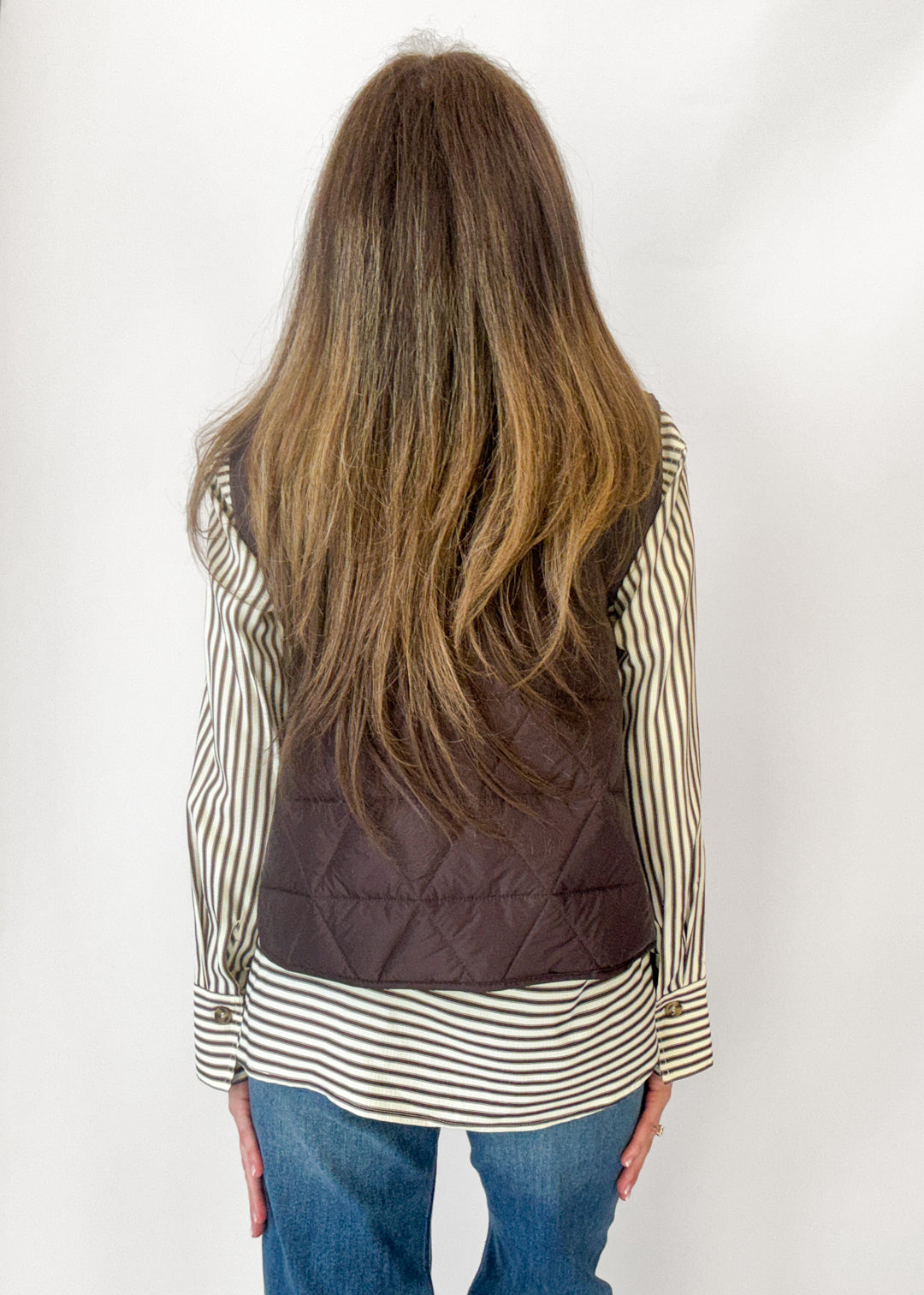 Hazel Drawstring Collar Vest