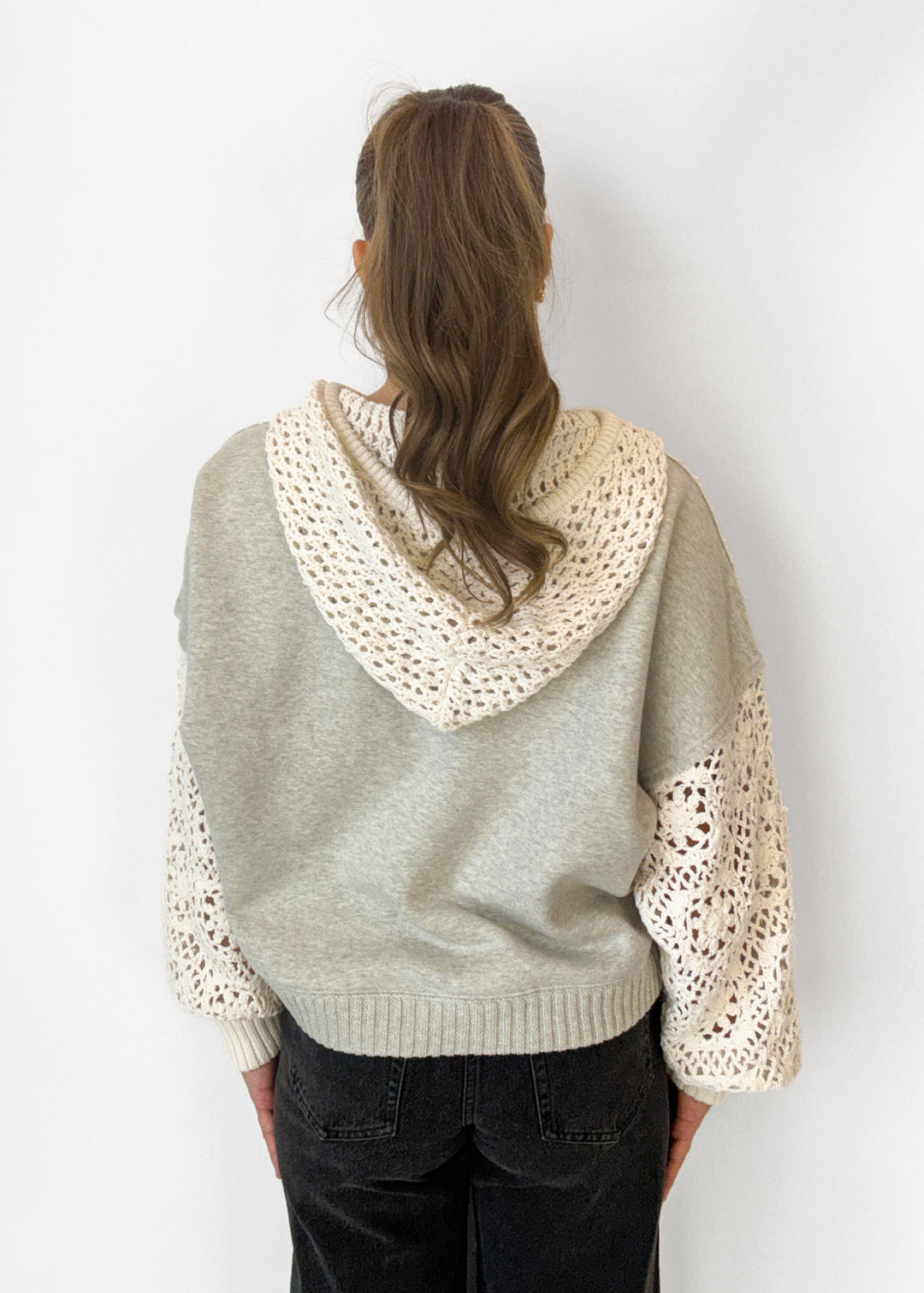 Free People Laced in Hoodie Swit