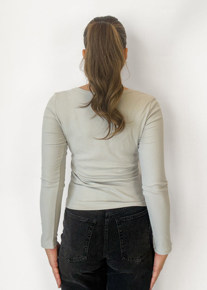 Z Supply Greyson Scoop Long Sleeve Tee
