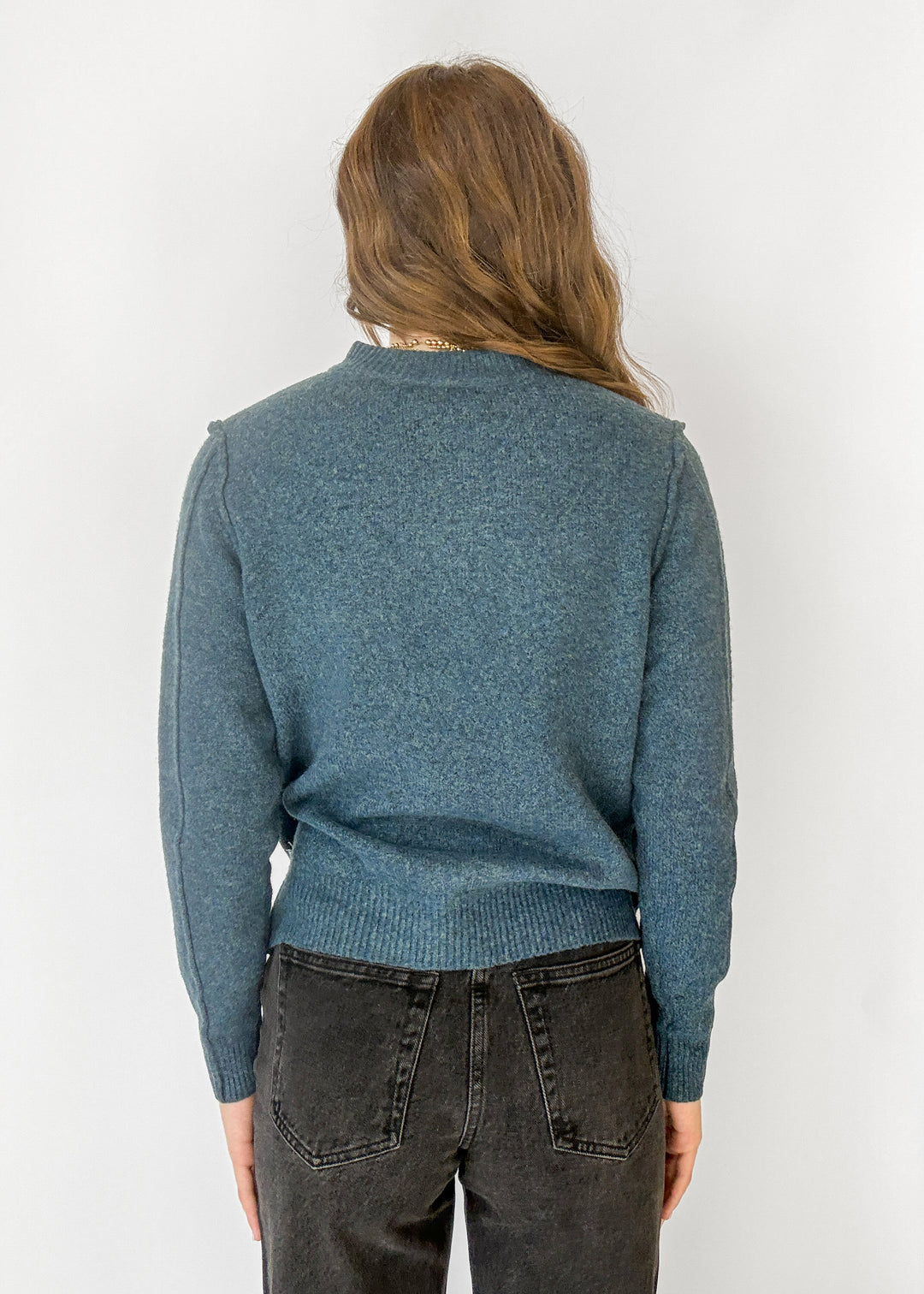 Mallory Pullover - Teal