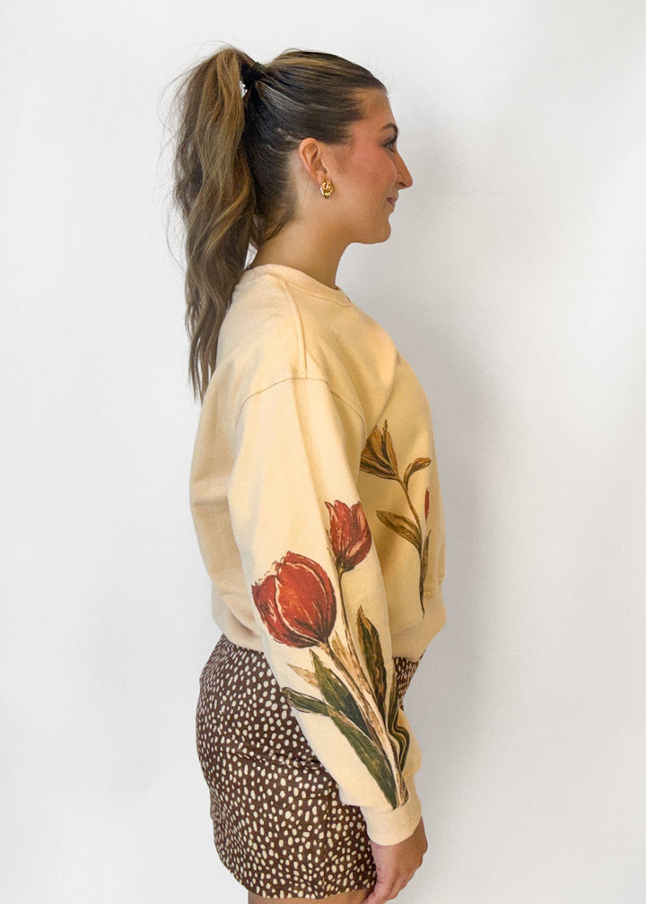 Josie Floral Sweatshirt